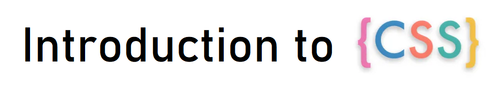 Introduction to CSS